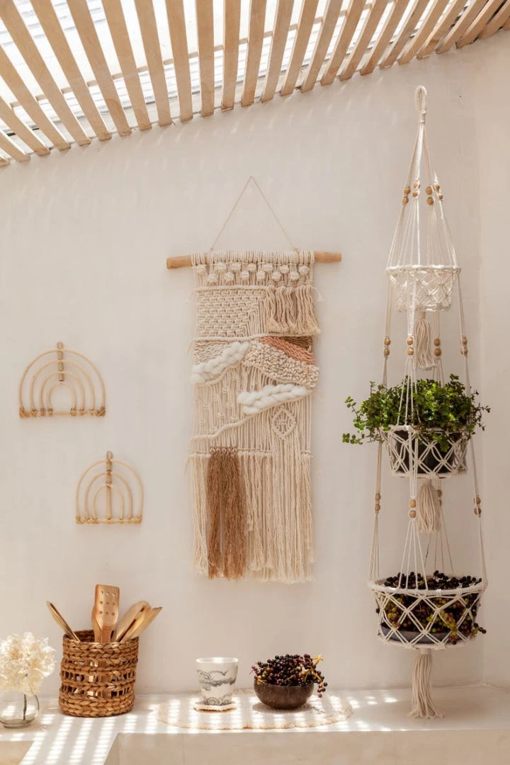 Village Thrive Rainbow Rattan Wall Decor Home Goods 5 Village Thrive Rainbow Rattan Wall Decor Home Goods