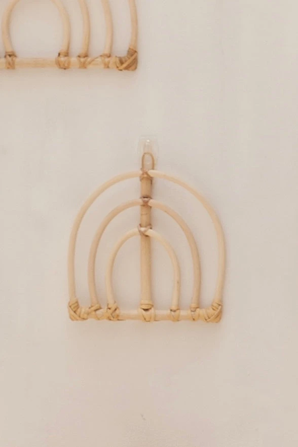 Village Thrive Rainbow Rattan Wall Decor Home Goods 6 Village Thrive Rainbow Rattan Wall Decor Home Goods