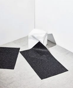 Slash Objects Rectangle Recycled Rubber Floor Mat