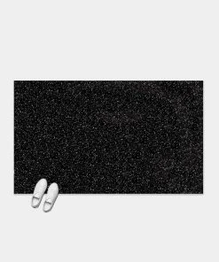 Slash Objects Rectangle Recycled Rubber Floor Mat