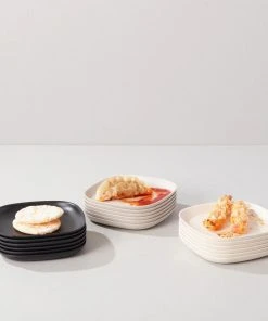 EKOBO Recycled Bamboo Cocktail Plate Set