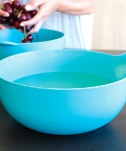 EKOBO Best Sellers Recycled Bamboo Mixing Bowl + Colander Set