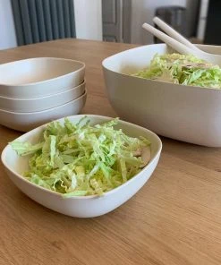 EKOBO Recycled Bamboo Salad Bowl + Servers Set 4 EKOBO Recycled Bamboo Salad Bowl + Servers Set