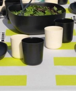 EKOBO Recycled Bamboo Salad Bowl + Servers Set 5 EKOBO Recycled Bamboo Salad Bowl + Servers Set