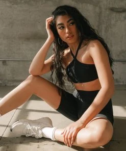 Wolven Recycled Bike Short With Pockets - Onyx Best Sellers