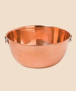 Amoretti Brothers Home Goods Recycled Copper Mixing Bowl