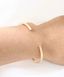Sara Patino Jewelry Recycled Golden Orbit Cuff Bracelet