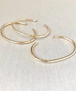 Sara Patino Jewelry Recycled Golden Orbit Cuff Bracelet