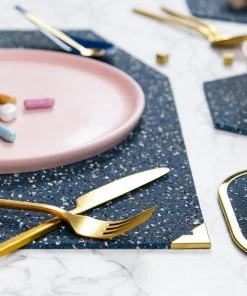 Slash Objects Kitchen + Dining Recycled Rubber Placemat Set