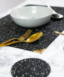 Slash Objects Kitchen + Dining Recycled Rubber Placemat Set