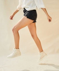 Nisolo Reina High Top Sneaker - Bone