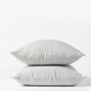 Coyuchi Relaxed Linen Pillowcase Set - Fog Home Goods
