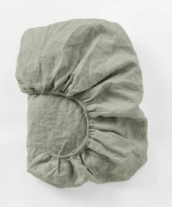 Coyuchi Home Goods Relaxed Linen Sheet Set - Laurel