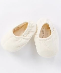 Coyuchi Remi Baby Booties - Undyed