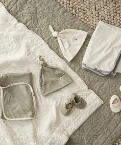 Coyuchi Remi Baby Booties - Undyed