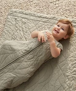 Coyuchi Remi Quilted Baby Blanket - Laurel Quilts + Blankets