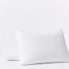 Coyuchi Reyes Waffle Sham - Alpine White Home Goods