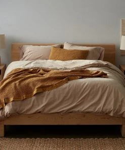 Coyuchi Reyes Waffle Sham - Hazel 9 Coyuchi Reyes Waffle Sham - Hazel