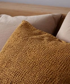 Coyuchi Reyes Waffle Sham - Hazel 8 Coyuchi Reyes Waffle Sham - Hazel