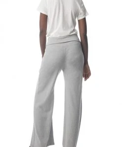 Synergy Organic Clothing Rib Knit Kamala Pant - Heather Gray Sale