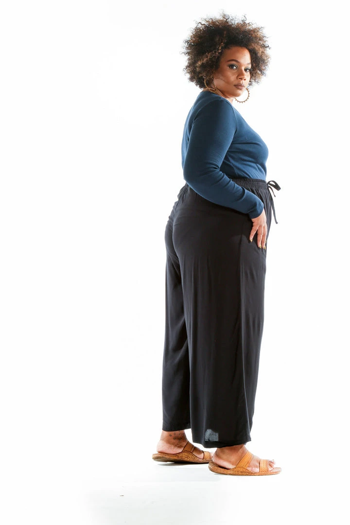 Tonlé Rib Upcycled V Neck Top 6 Tonlé Rib Upcycled V Neck Top