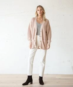 WVN Ribbed Oversized Cardigan