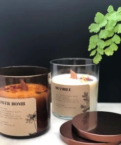 Ritual And Fancy Best Sellers Natural Flower Petal Glass Tumbler Candle - 12 Oz