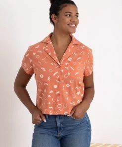 North Of West Rizo Squiggles Blouse Sale