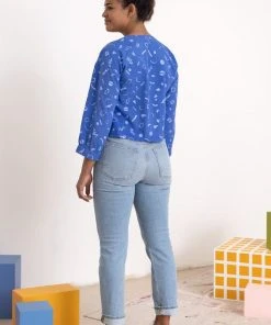 North Of West Sale Rosa Squiggles Blouse