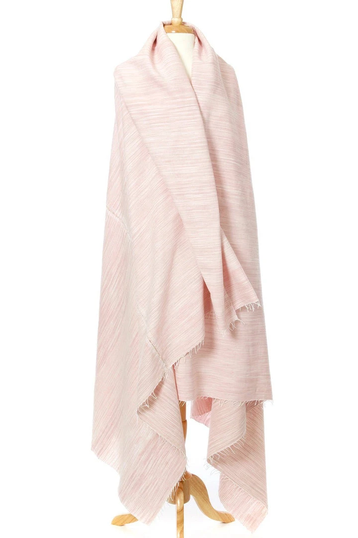 Swahili African Modern Rose Pink Waha Gabi Shawl 2 Swahili African Modern Rose Pink Waha Gabi Shawl