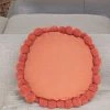 Village Thrive Round Pom Pom Throw Pillow Cover