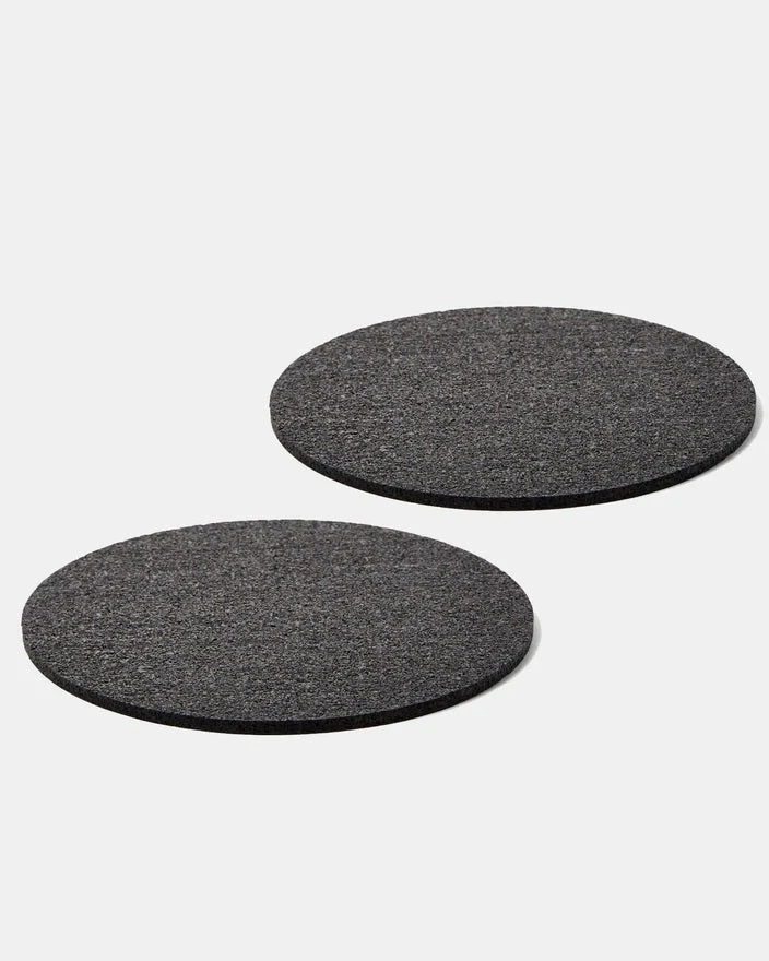 Slash Objects Kitchen + Dining Round Recycled Rubber Trivet Set 6 Slash Objects Kitchen + Dining Round Recycled Rubber Trivet Set