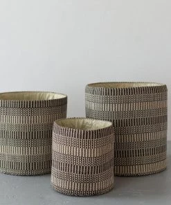 Will & Atlas Home Goods Kalied Round Storage Basket Set