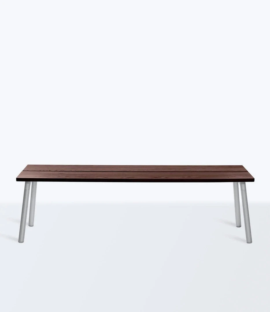 Emeco Run Bench - Aluminum Frame 1 Emeco Run Bench - Aluminum Frame