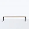 Emeco Furniture Run Bench - Black Frame