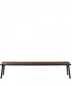 Emeco Furniture Run Bench - Black Frame