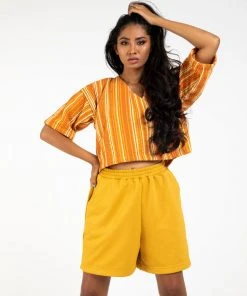 Tonlé Sabra Unisex Upcycled Shorts Clothing