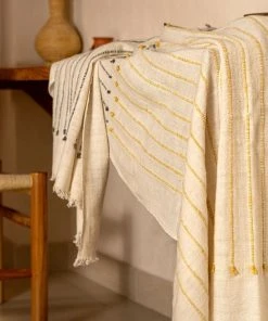 Studio Variously Safari Merino Throw Blanket