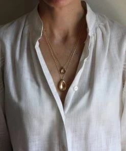 Salt + Still Egg Hollows Necklace Jewelry