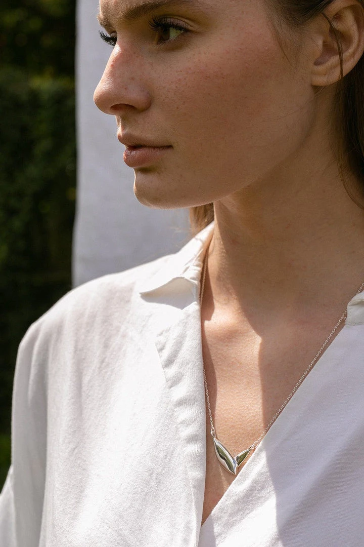 Salt + Still Heron Necklace 4 Salt + Still Heron Necklace