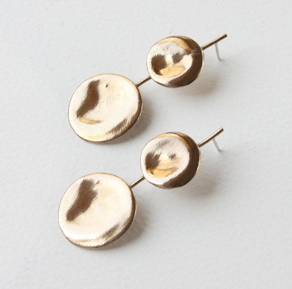 Salt + Still Handcrafted Shoal Earrings 1 Salt + Still Handcrafted Shoal Earrings