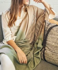 Studio Variously Salvia Merino Blanket