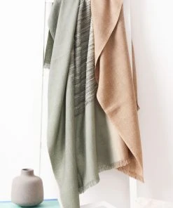 Studio Variously Salvia Merino Blanket