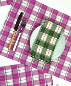 Archive New York San Andres Gingham Placemat Set Home Goods