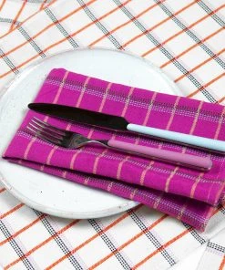 Archive New York San Lucas Plaid Napkin Set Kitchen + Dining