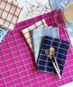 Archive New York San Lucas Plaid Placemat Set Kitchen + Dining