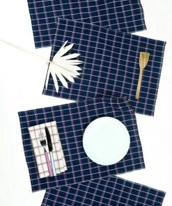 Archive New York San Lucas Plaid Placemat Set Kitchen + Dining