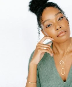 Sara Patino Jewelry Best Sellers Be Open Recycled Gold Necklace