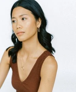 Sara Patino Jewelry Best Sellers Be Open Recycled Gold Necklace