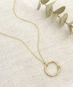 Sara Patino Jewelry Best Sellers Be Open Recycled Gold Necklace